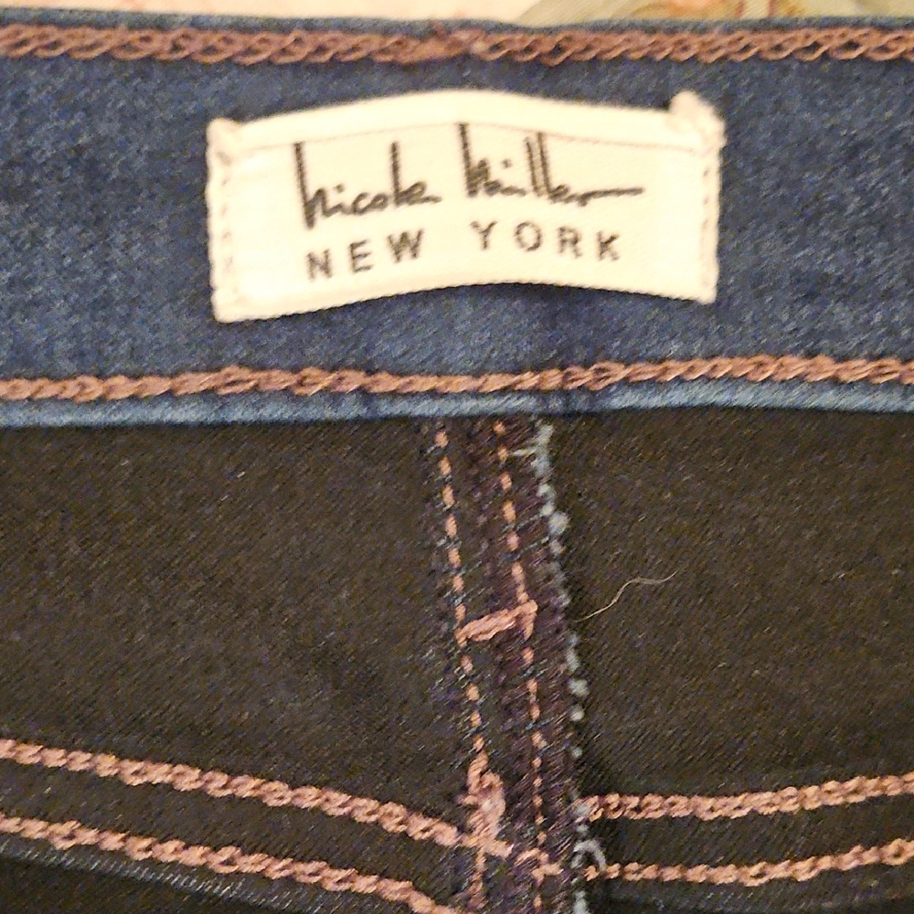 Nicole Miller SoHo High Rise Skinny Jeans - Size 12 - Picture 8 of 10